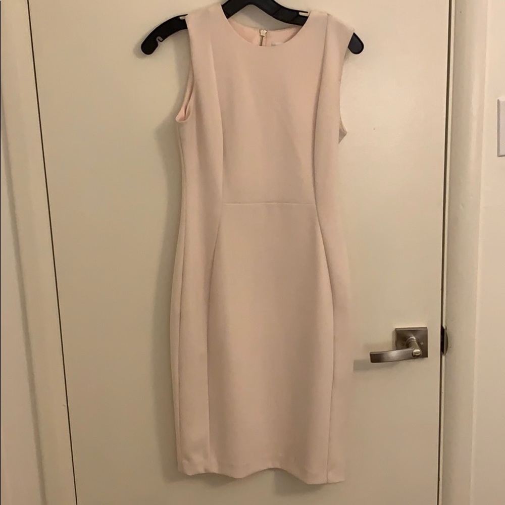 Calvin Klein light pink dress